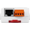 10/100 Base-TX, PoE injector for 1 PoE port (uses spare pairs), +24 VDC input, PoE 15.4W (RoHS)ICP DAS